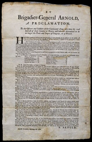 [Proclamation to officers and soldiers of the Continental Army]