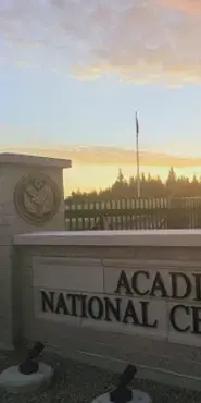 AcadiaNationalCemeteryGate-LeftCircle