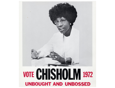 Campaign Poster for Shirley Chisholm