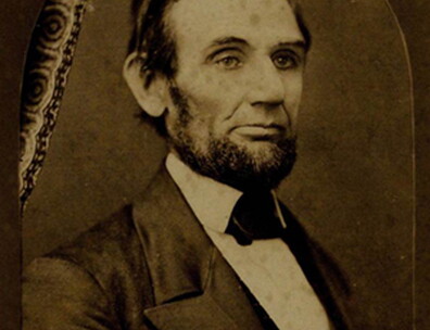 Abraham Lincoln [cabinet card], photographed by C. S. German, Springfield, Illinois, January 1861. (The Gilder Lehrman Institute, GLC05111.01.1328) 