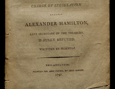 Reynolds Pamphlet title page close up