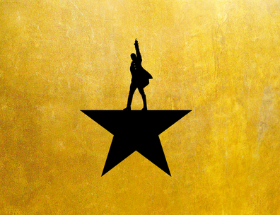 Hamilton logo with copper background