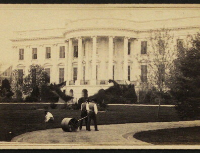 Front view of the White House