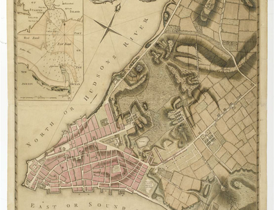 A Plan of the City of New York & its environs 