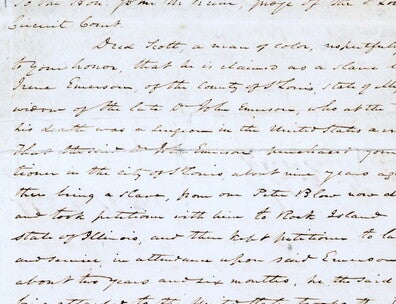 Handwritten document in cursive