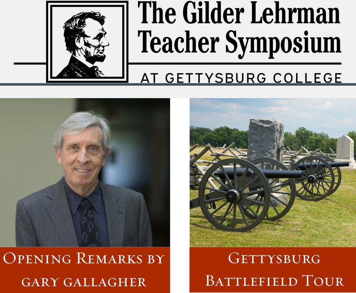 Opening remarks by Gary Gallagher and Gettysburg Battlefield Tour