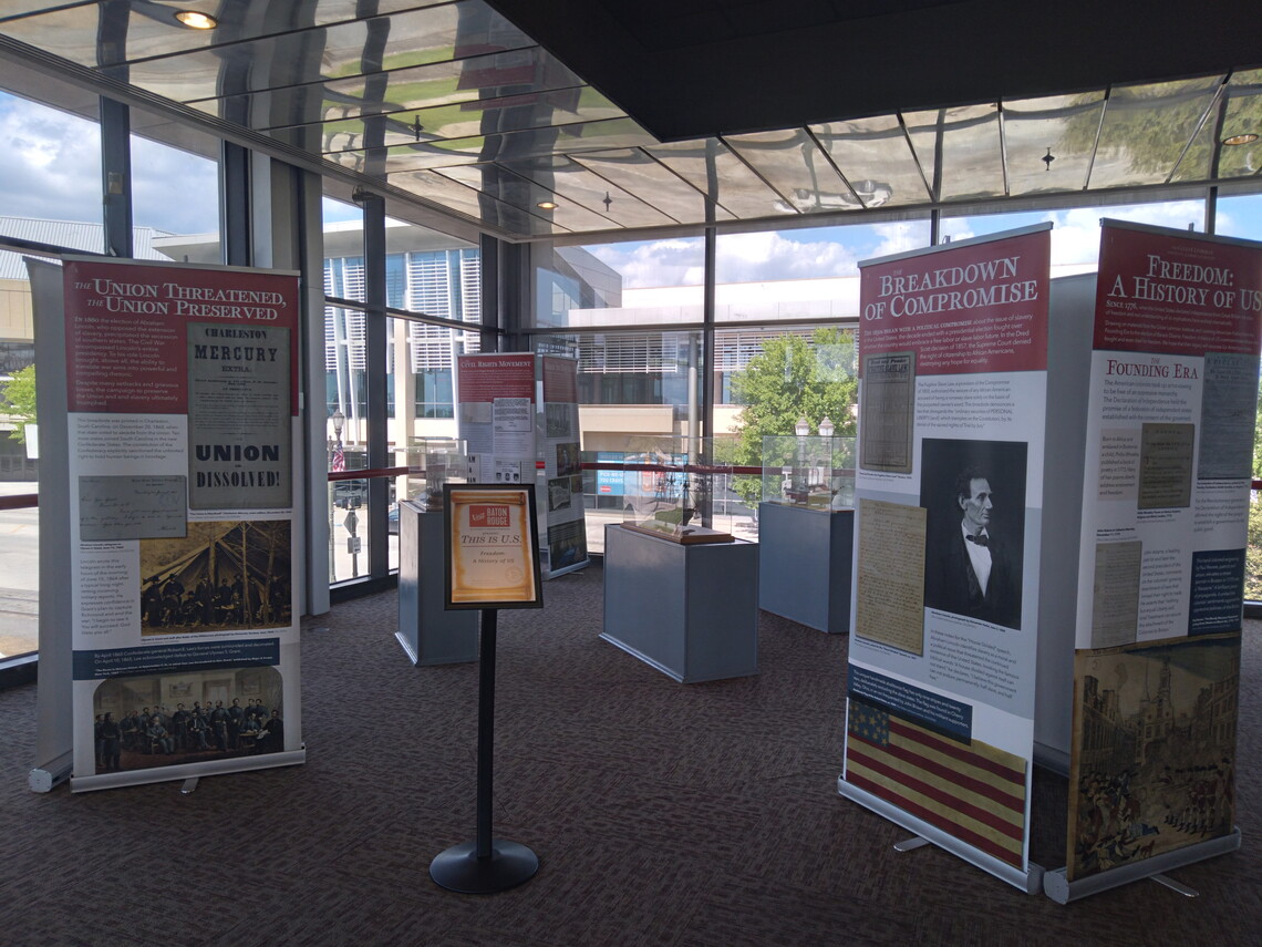 Freedom: A History of US exhibition on display
