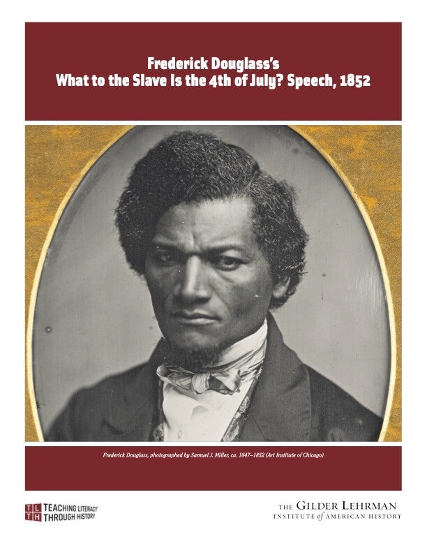 Photograph of Frederick Douglass by Samuel J. Miller, ca. 1847-1852