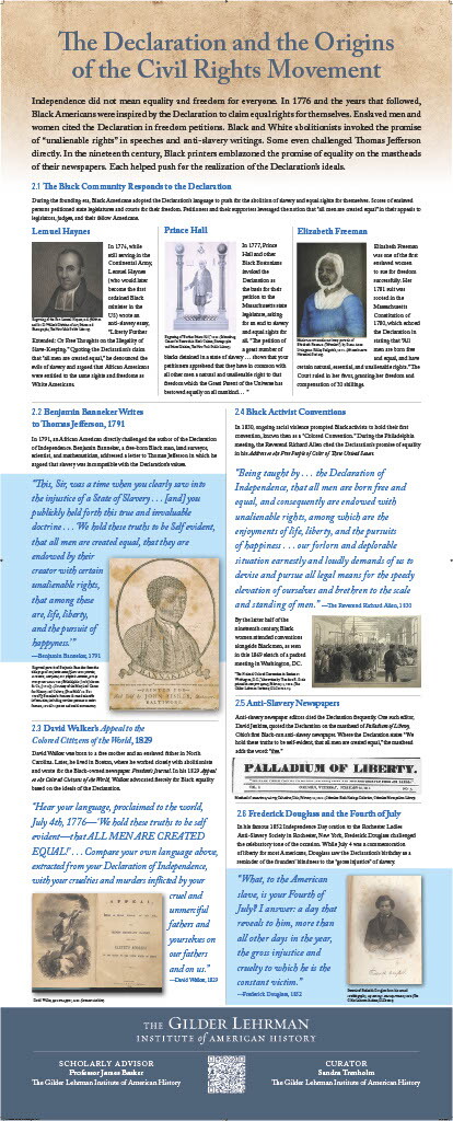 low resolution Panel 2 of Declaration 1776