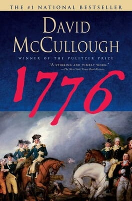 Book cover, 1776 by David McCullough