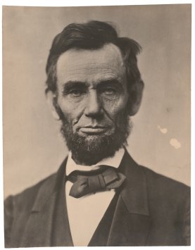Portrait of Abraham Lincoln by Alexander Gardner, 1863 (Gilder Lehrman Institute, GLC00245)